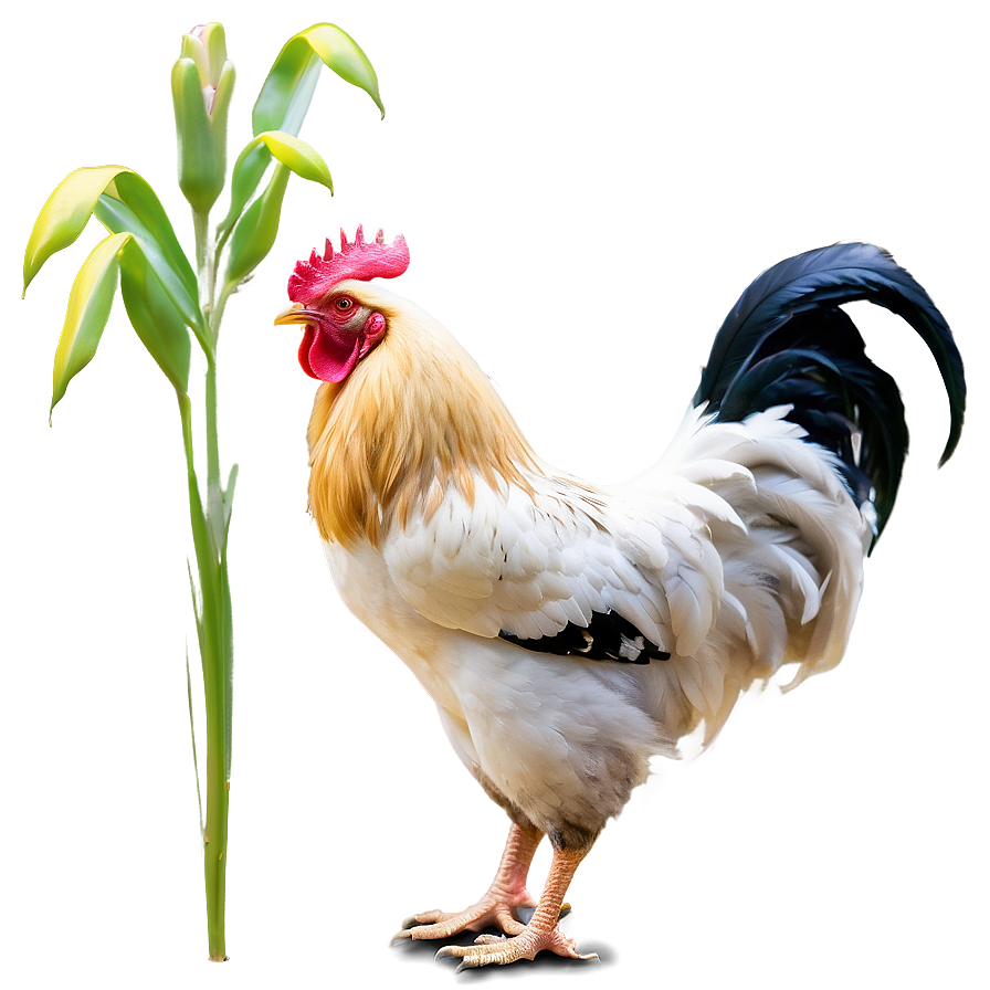 Rooster Crowing Picture Png Kxd PNG image