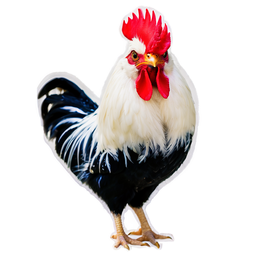 Rooster Crowing Picture Png Qsu80 PNG image