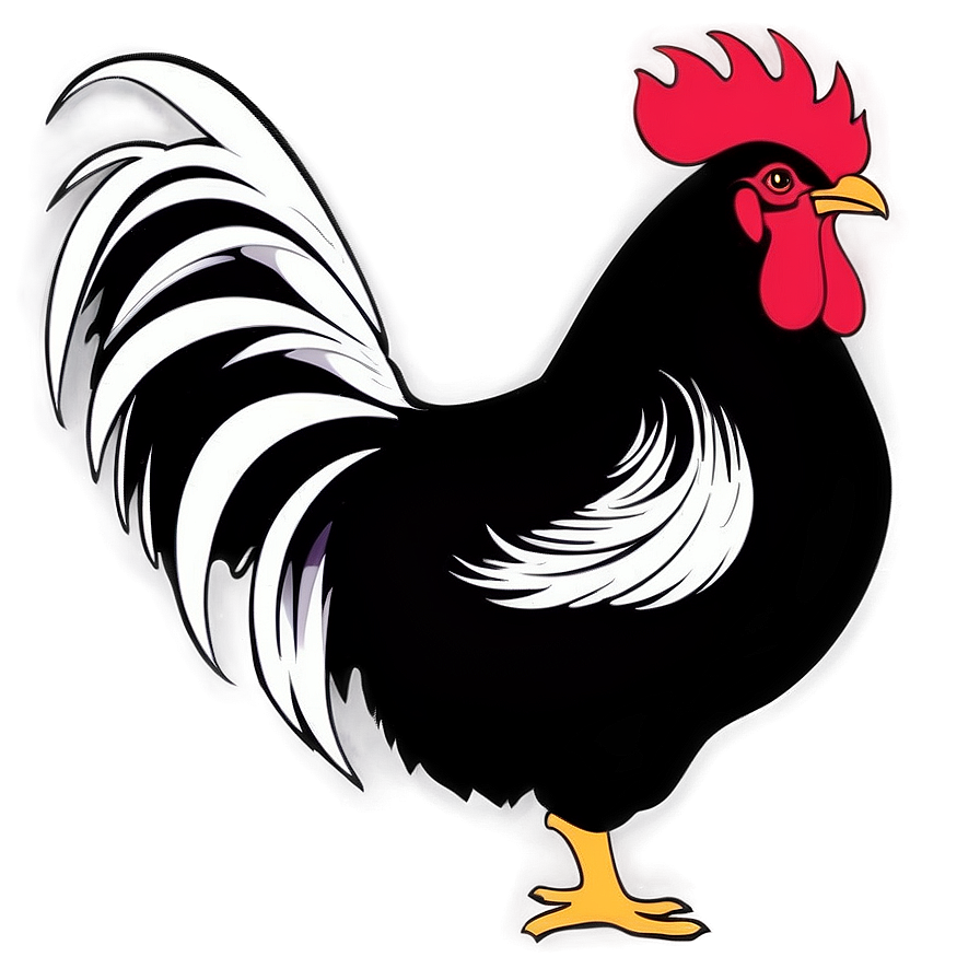 Rooster Silhouette Clipart Png 36 PNG image