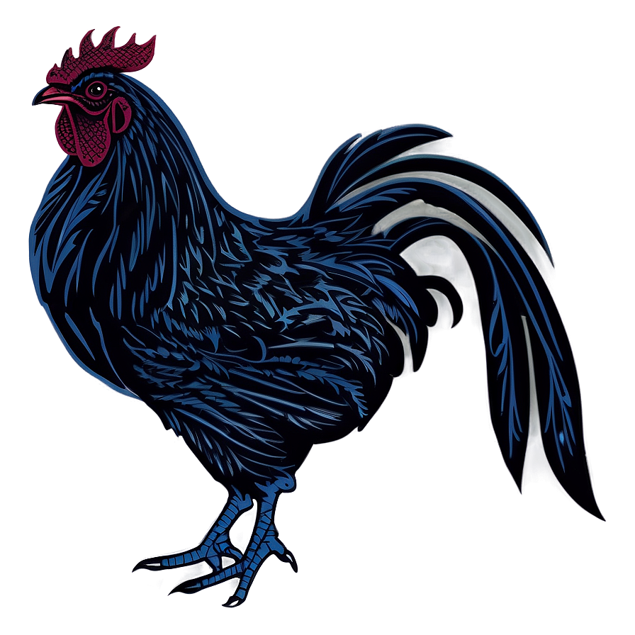 Rooster Silhouette Clipart Png 53 PNG image