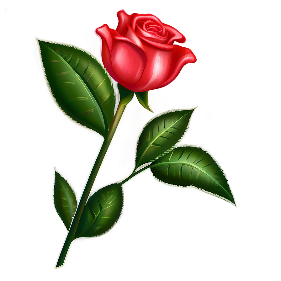 Rose Bud Clipart Png Stp PNG image