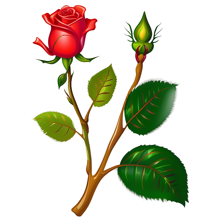 Rose Drawing Png 04292024 PNG image