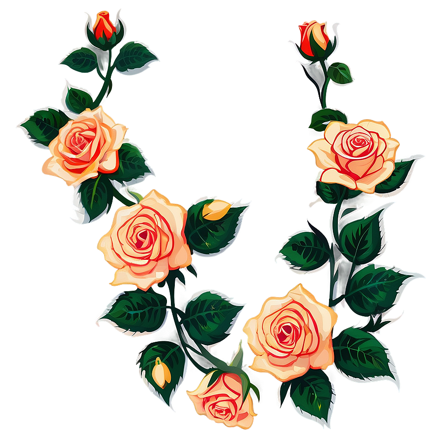 Rose Garden Clipart Png 20 PNG image