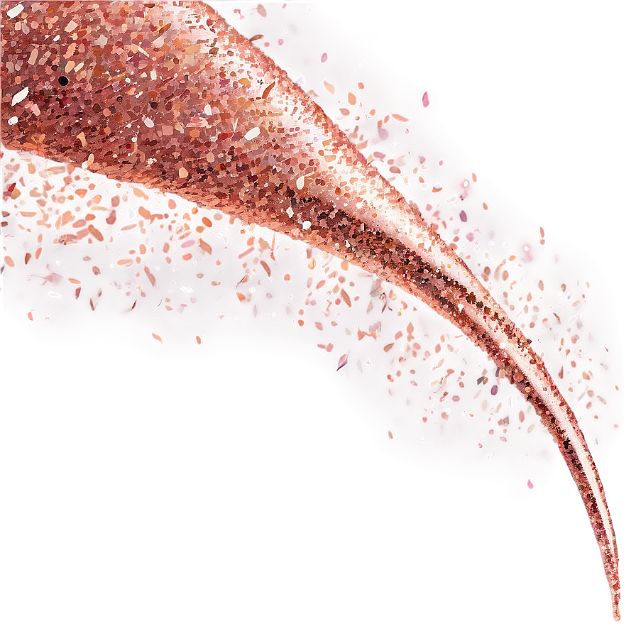 Rose Gold Glitter Explosion Png 7 PNG image