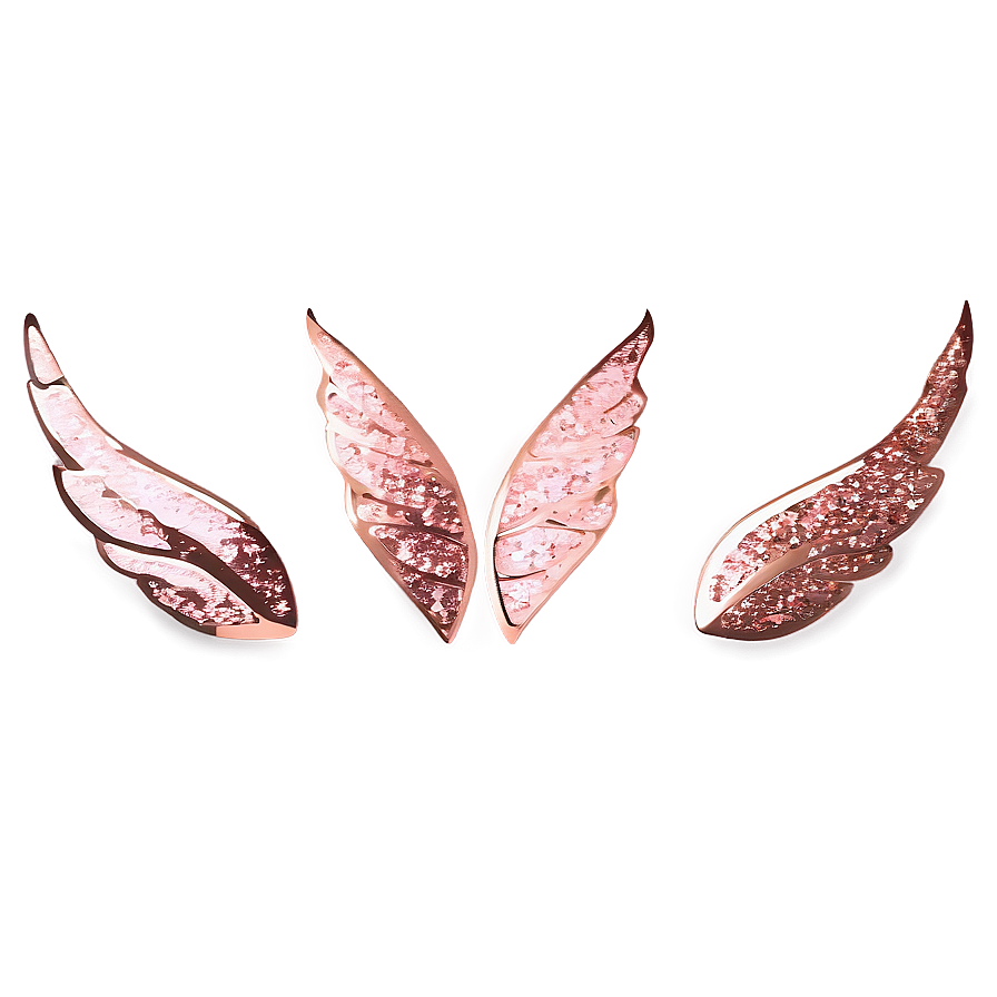 Rose Gold Glitter Fashion Accents Png 82 PNG image