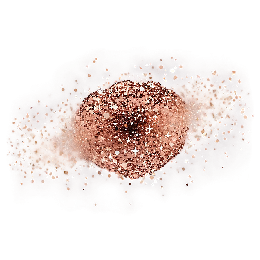 Rose Gold Glitter Galaxy Png Uif PNG image