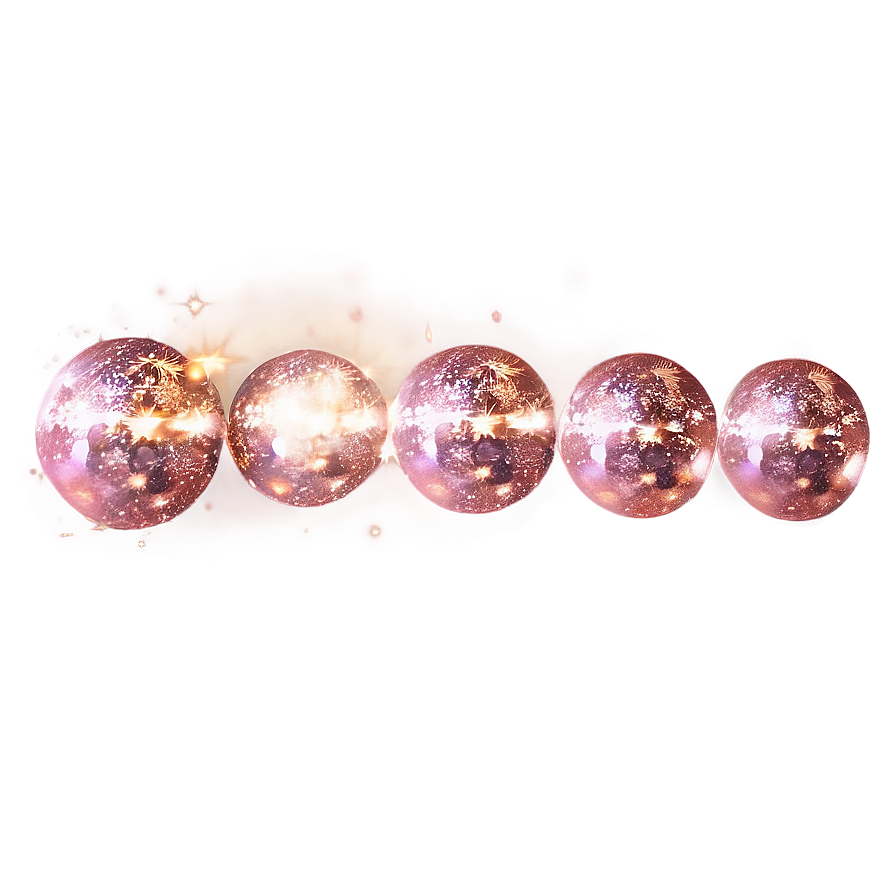 Rose Gold Glitter Light Leaks Png 06252024 PNG image