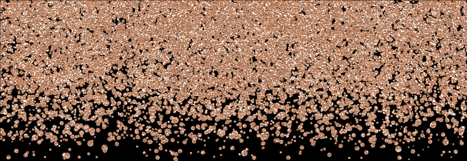 Rose Gold Glitter Texture PNG image