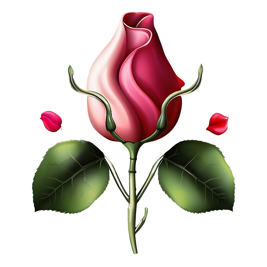 Rose Petals Design Png 05252024 PNG image