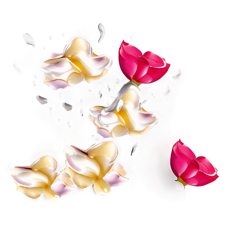 Rose Petals Falling Png 05252024 PNG image