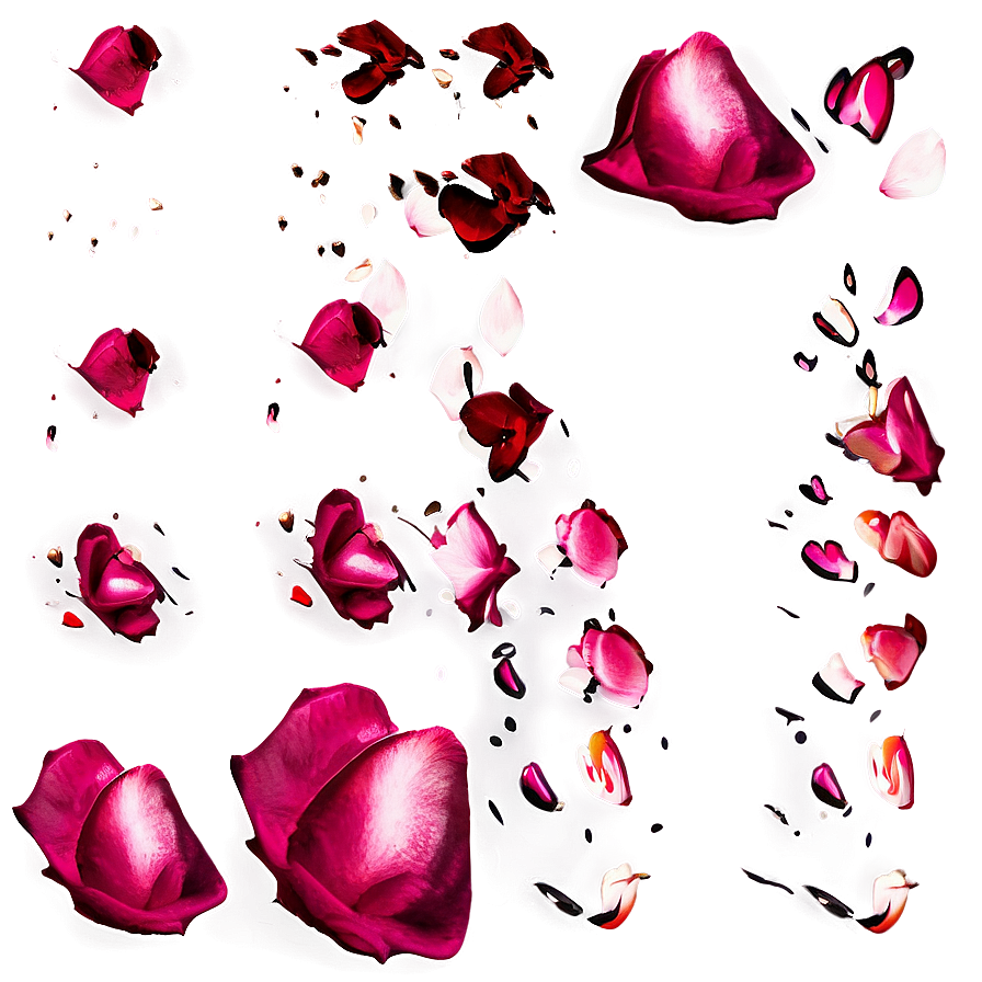 Rose Petals Overlay Png 05252024 PNG image