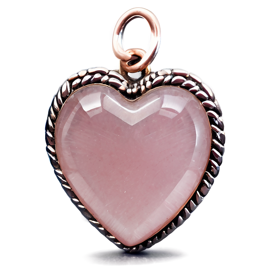 Rose Quartz Love Charm Png 11 PNG image