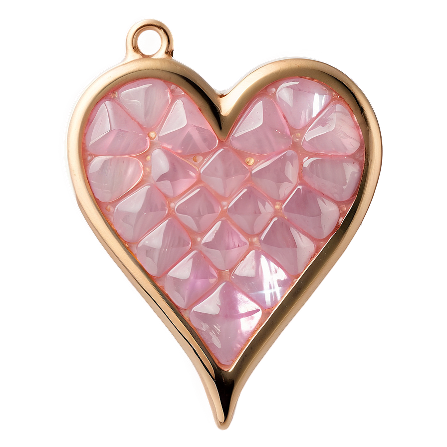 Rose Quartz Love Charm Png Elt22 PNG image