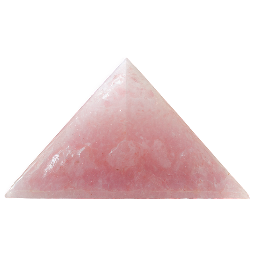 Rose Quartz Pyramid Energy Generator Png Uft53 PNG image