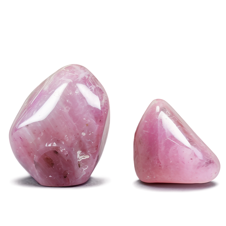 Rose Quartz Tumbled Stone Png Mbh PNG image