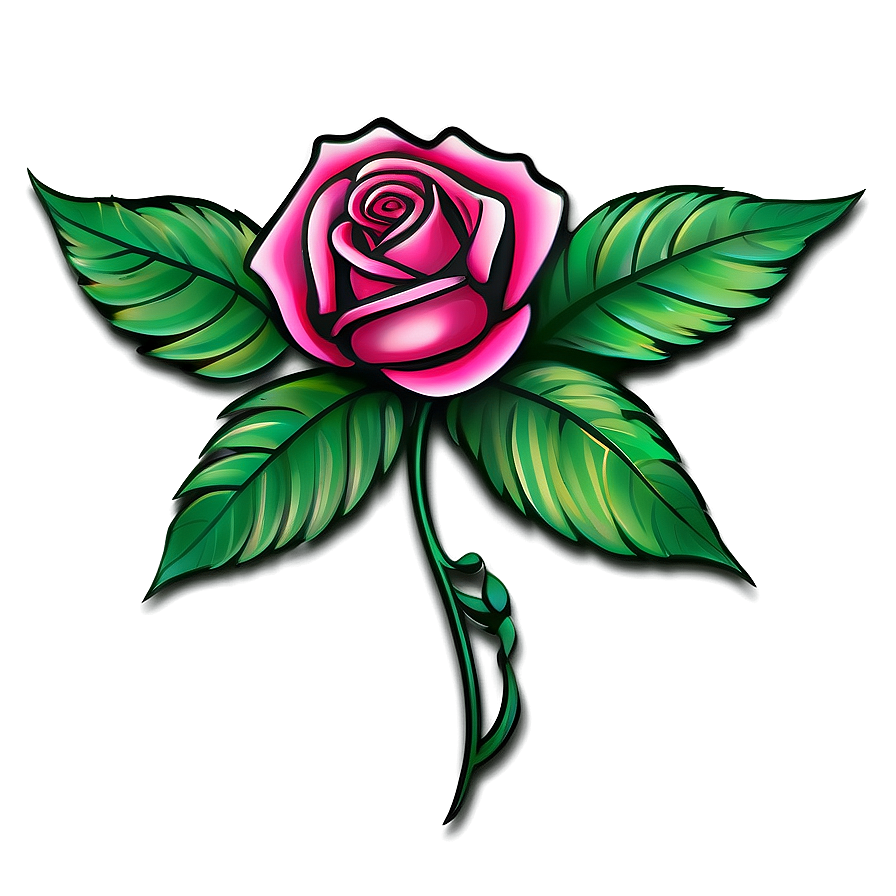 Rose Tattoo Design Png Tao60 PNG image