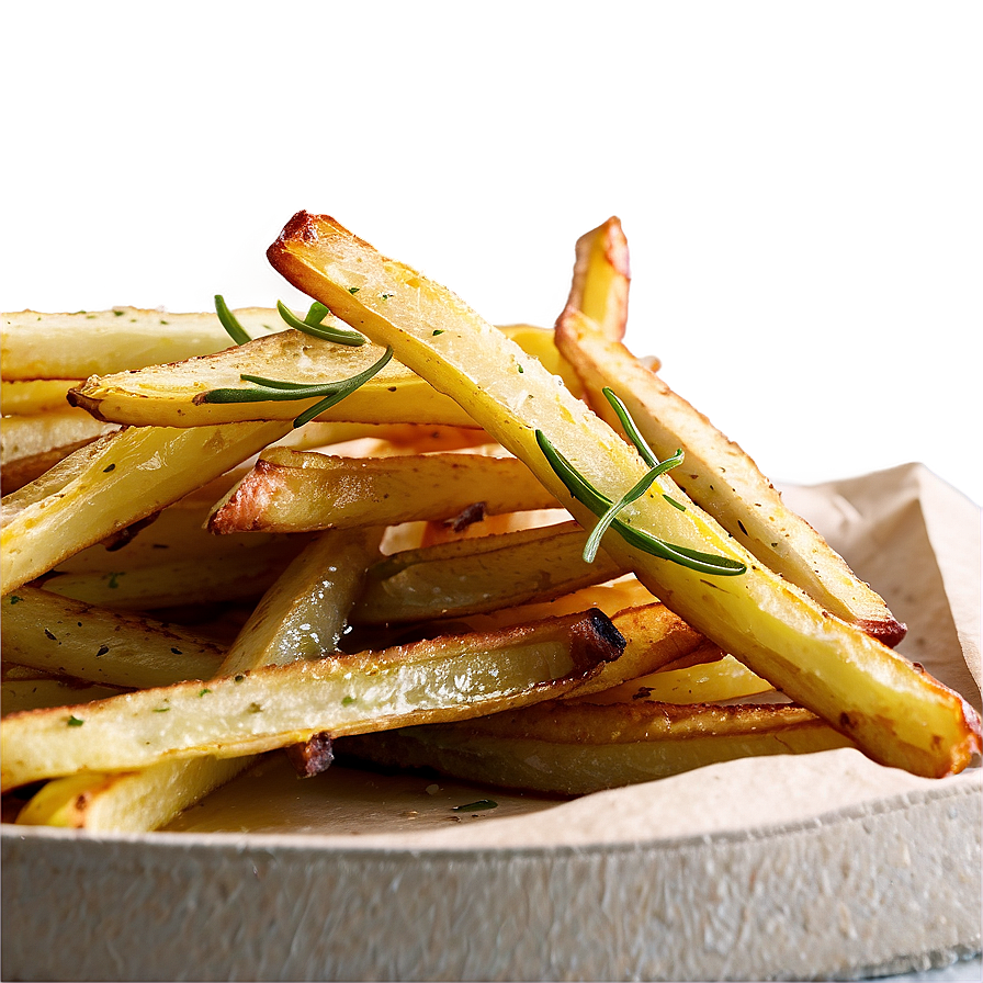 Rosemary And Sea Salt Fries Png 05242024 PNG image