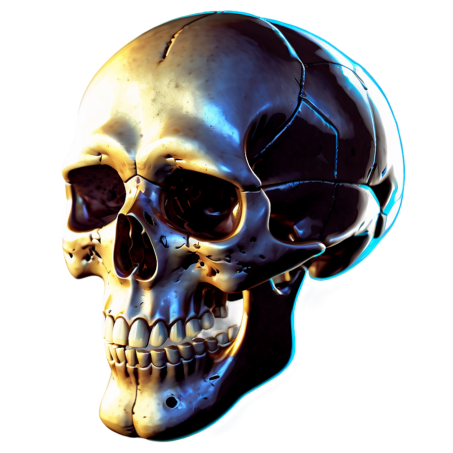 Rotating Skull Graphic Png Vta PNG image