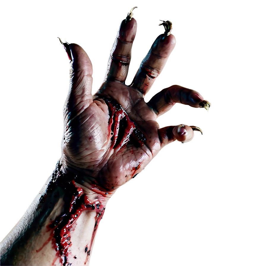 Rotten Zombie Hand Png 06122024 PNG image