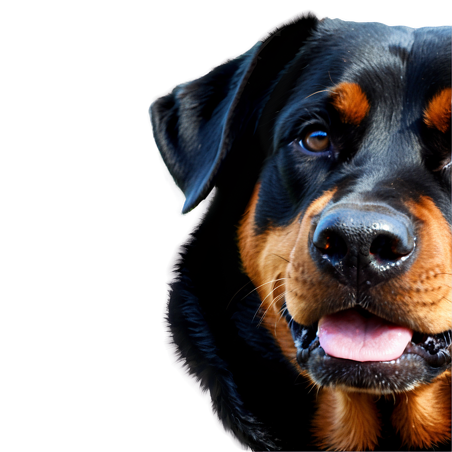 Rottweiler Dog Head Png 75 PNG image