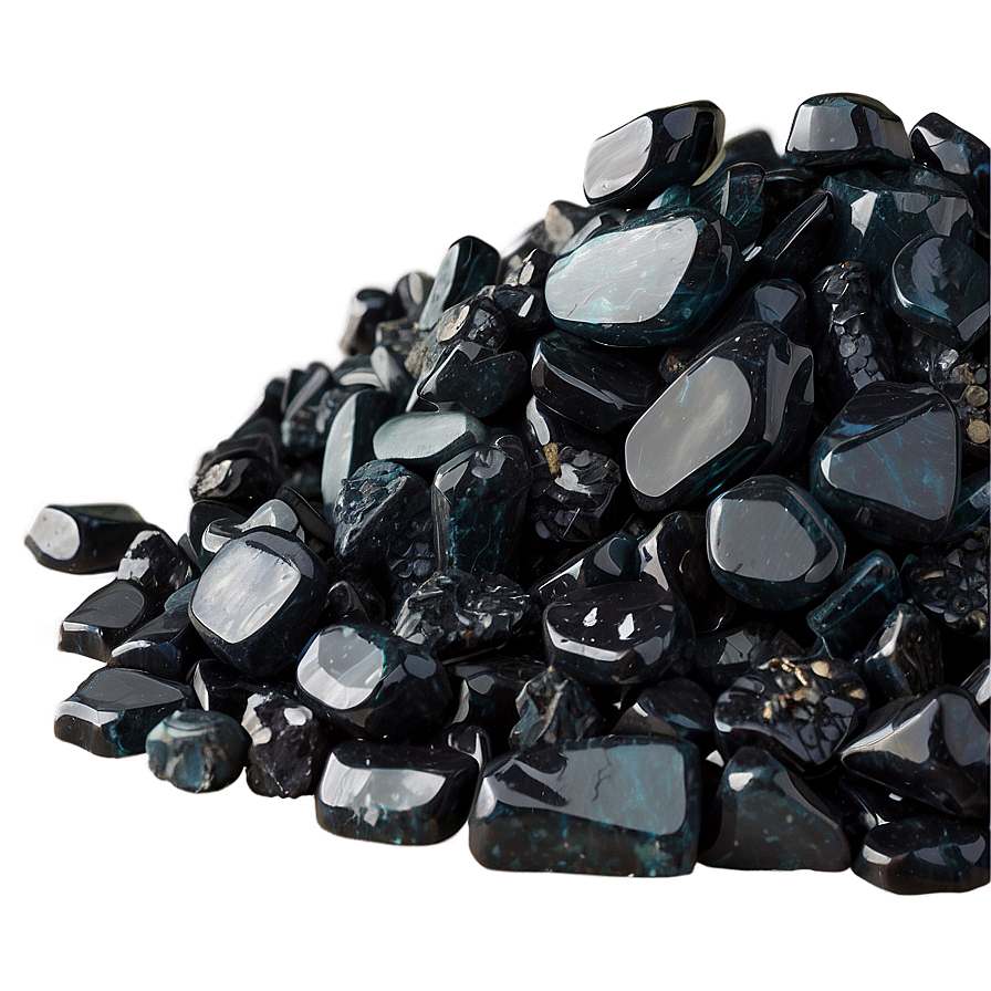 Rough Obsidian Gravel Png Nev45 PNG image