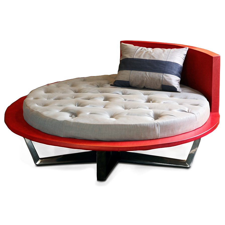 Round Bed Contemporary Png Hwf PNG image