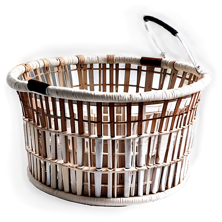 Round Fabric Laundry Basket Png 06132024 PNG image