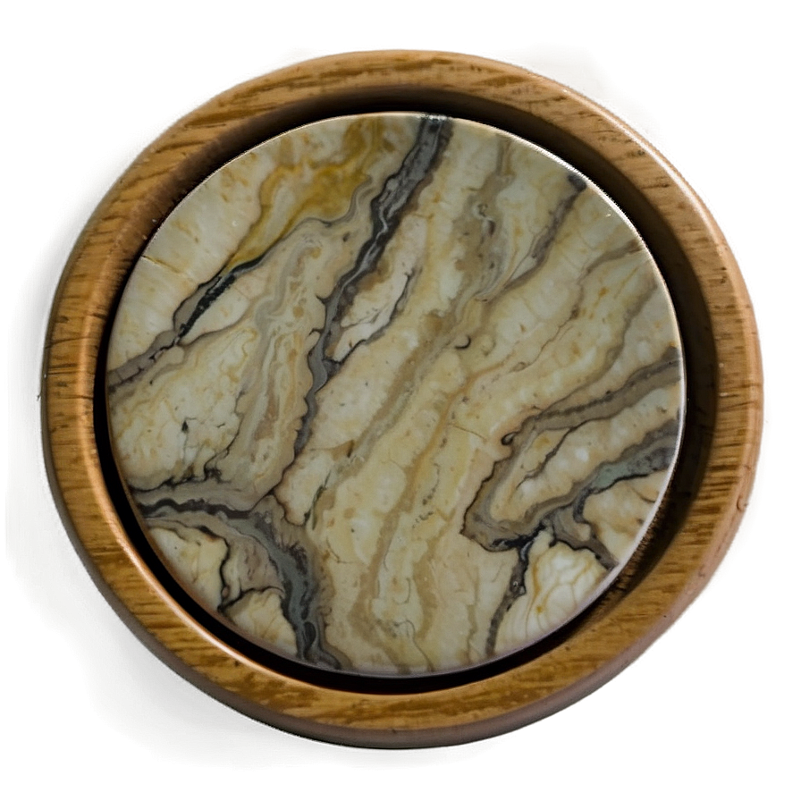 Round Marble Coaster Png Ien55 PNG image