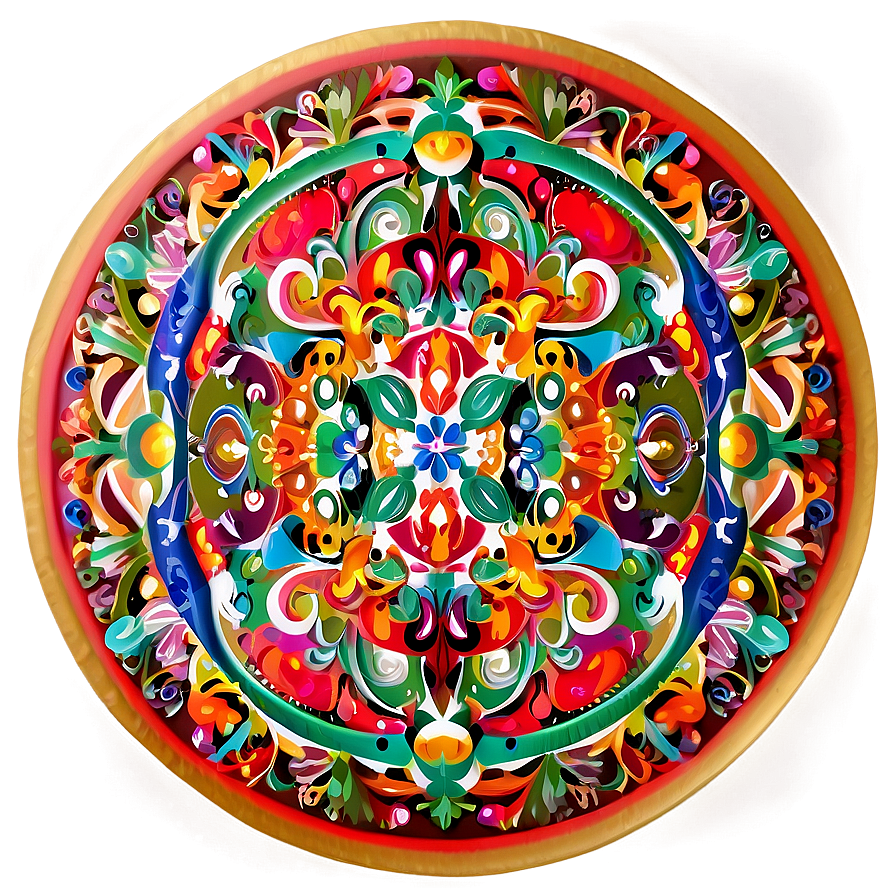 Round Ornament Pattern Png Aba70 PNG image