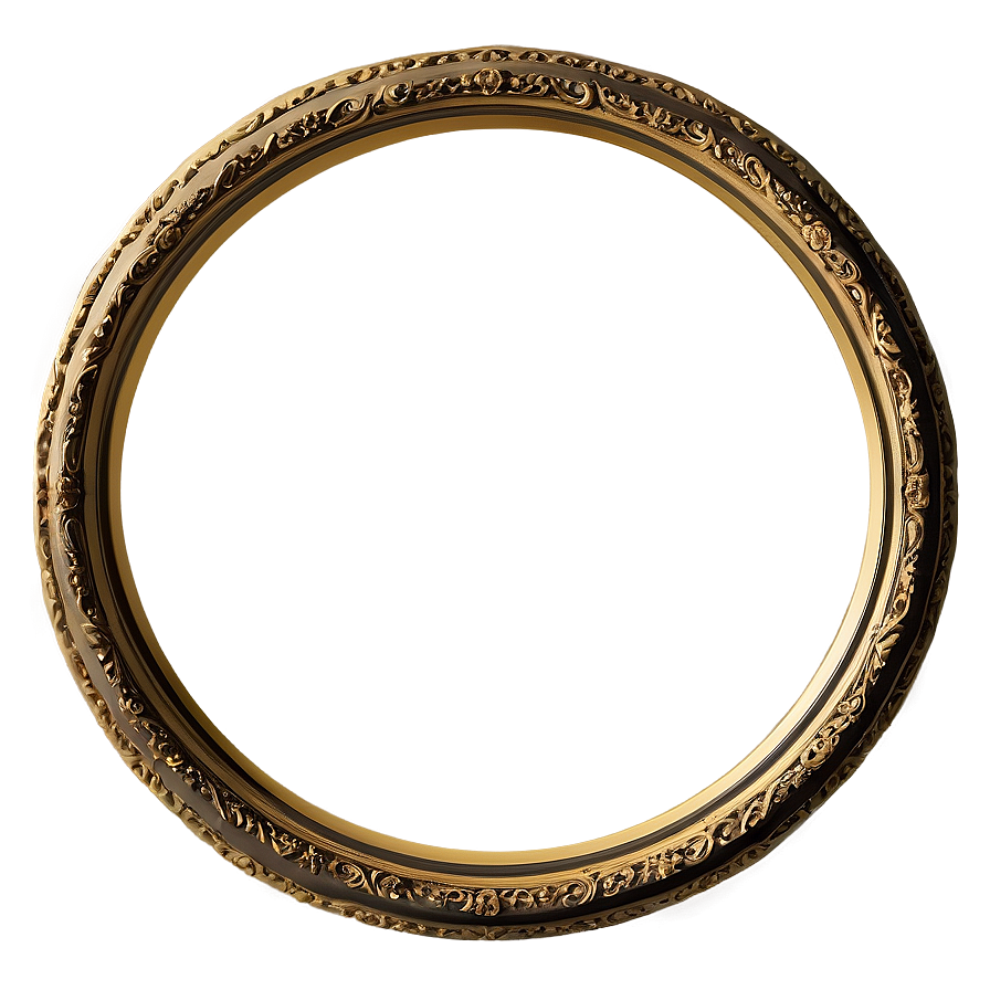 Round Ornate Frame Png Dly PNG image
