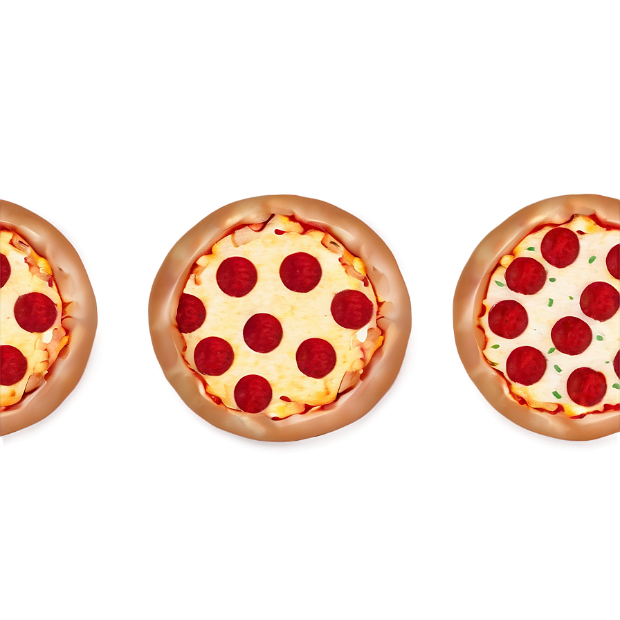 Round Pizza Emoji Png 06272024 PNG image