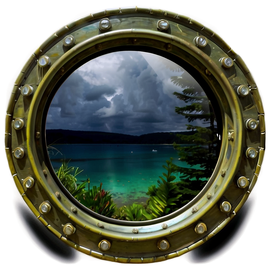 Round Porthole Window Png 05042024 PNG image