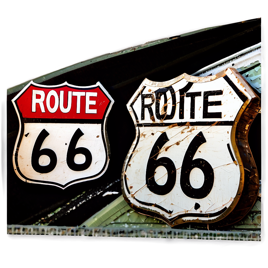 Route 66 Biker Route Png Xvn97 PNG image