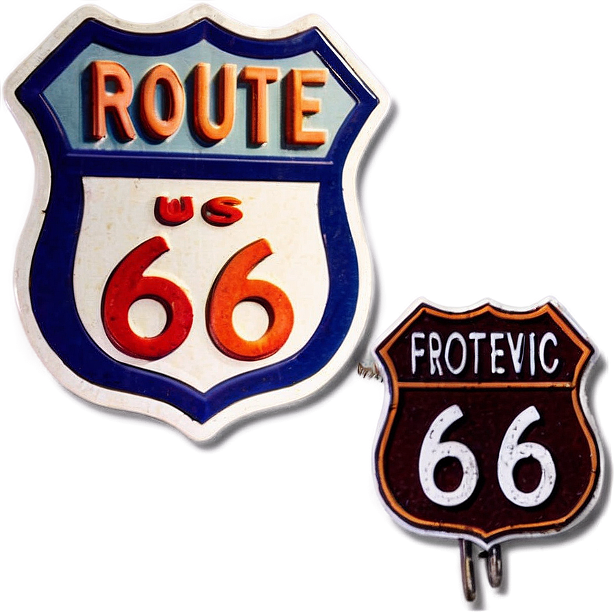 Route 66 Motorcycle Journey Png 06212024 PNG image