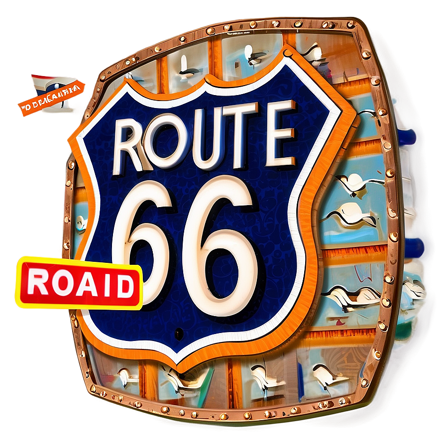 Route 66 Ultimate Road Guide Png 06212024 PNG image