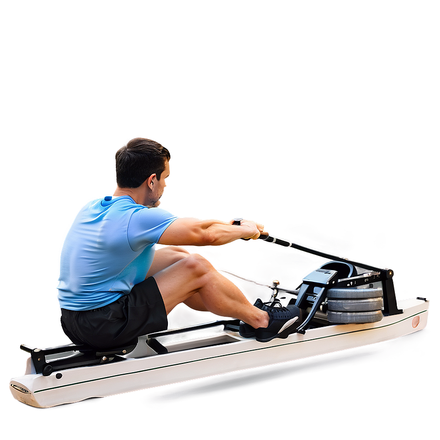 Rowing Exercise Png 06112024 PNG image