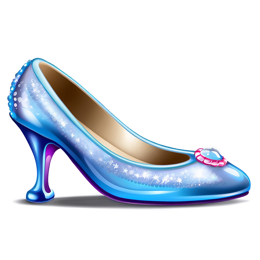 Royal Ball Glass Slipper Png Wbt2 PNG image