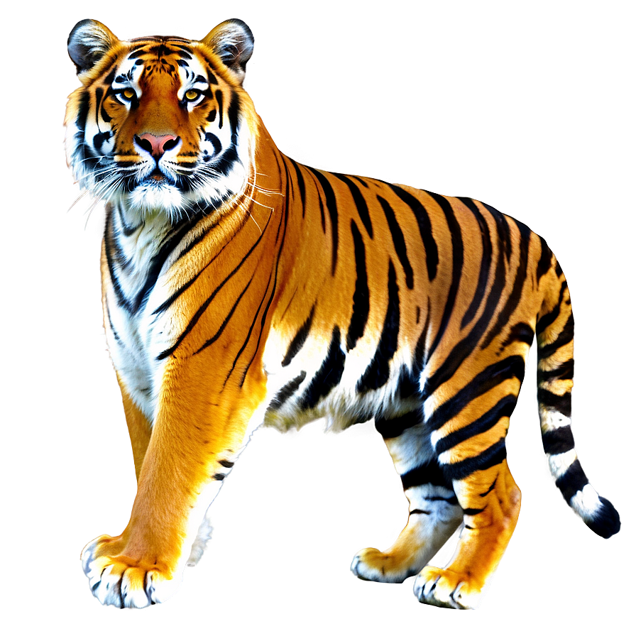 Royal Bengal Tiger Look Png 06252024 PNG image