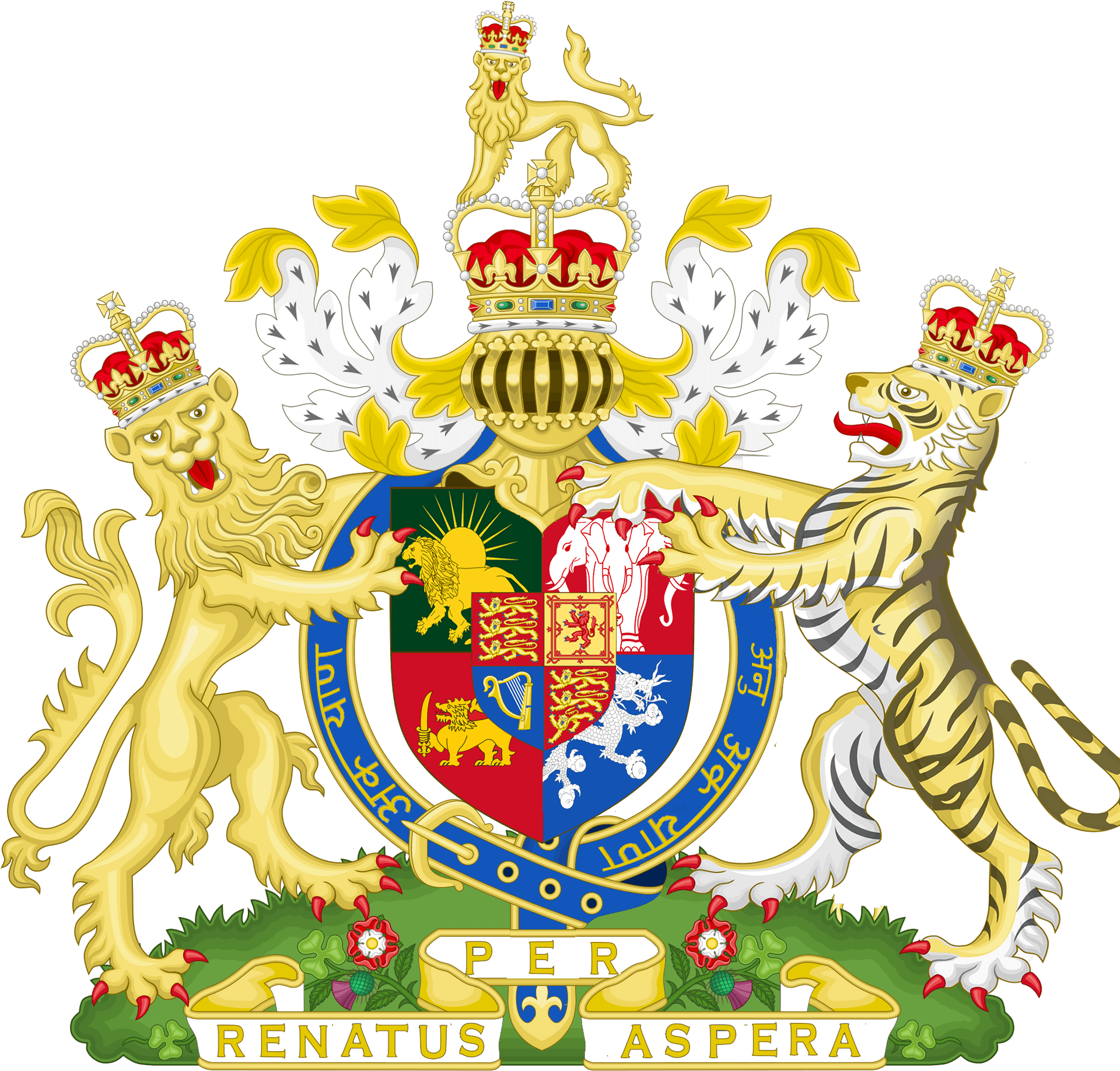 Royal_ Coat_of_ Arms_ Illustration PNG image