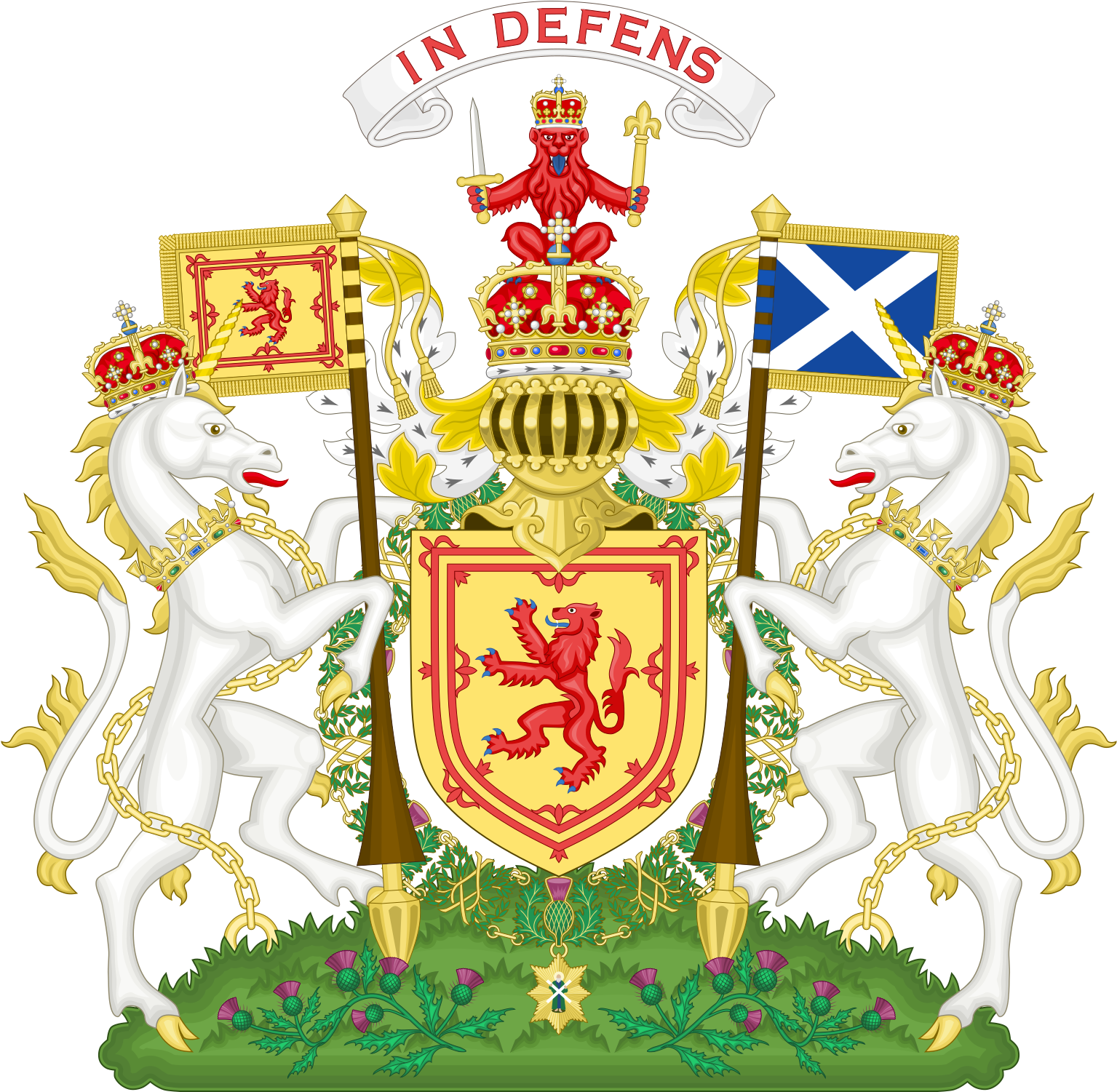 Royal Coatof Armsof Scotland PNG image