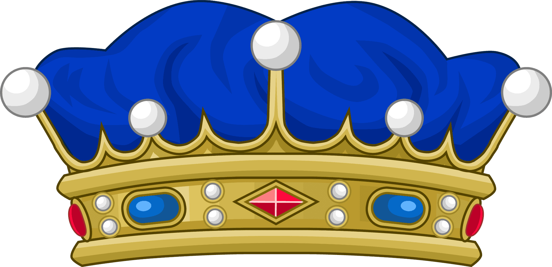 Royal Crown Illustration PNG image