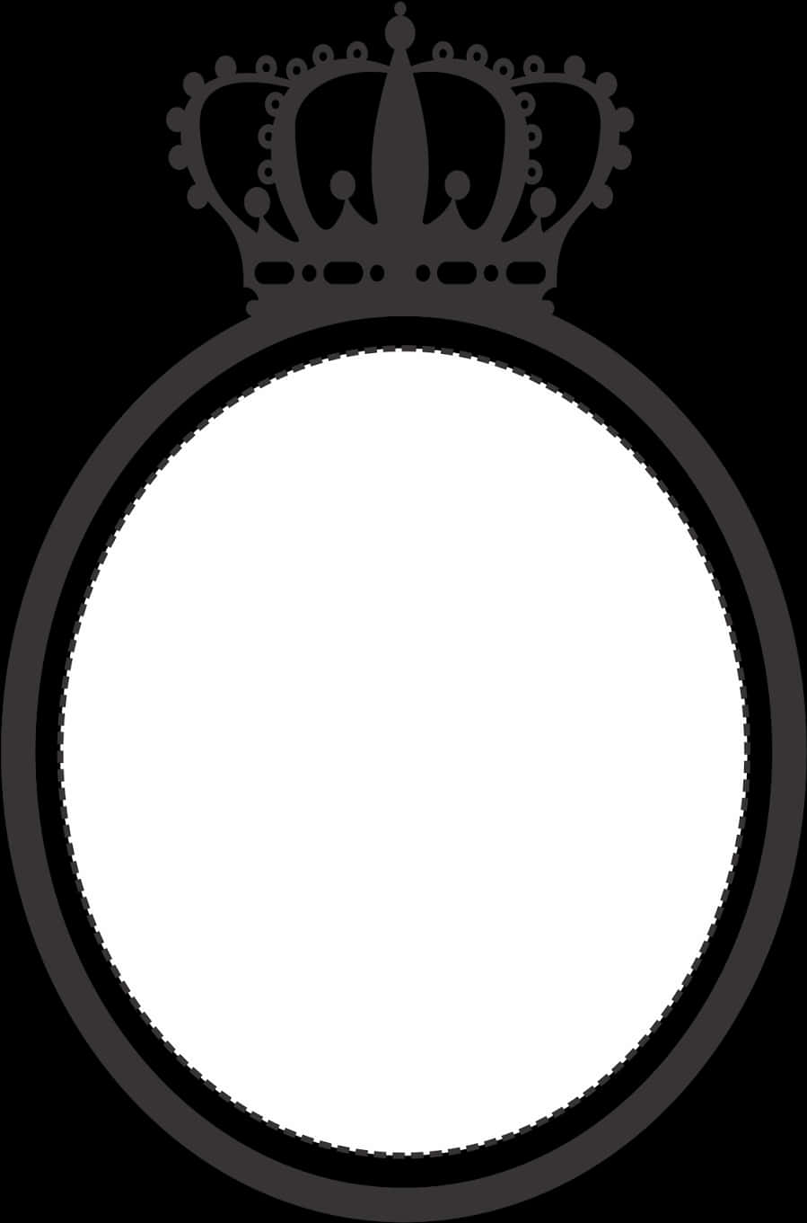 Royal Frame Template PNG image