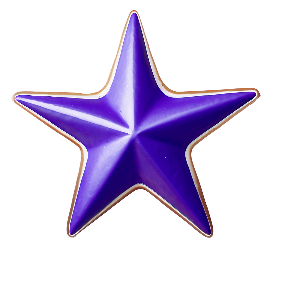 Royal Purple Star Png Hti PNG image