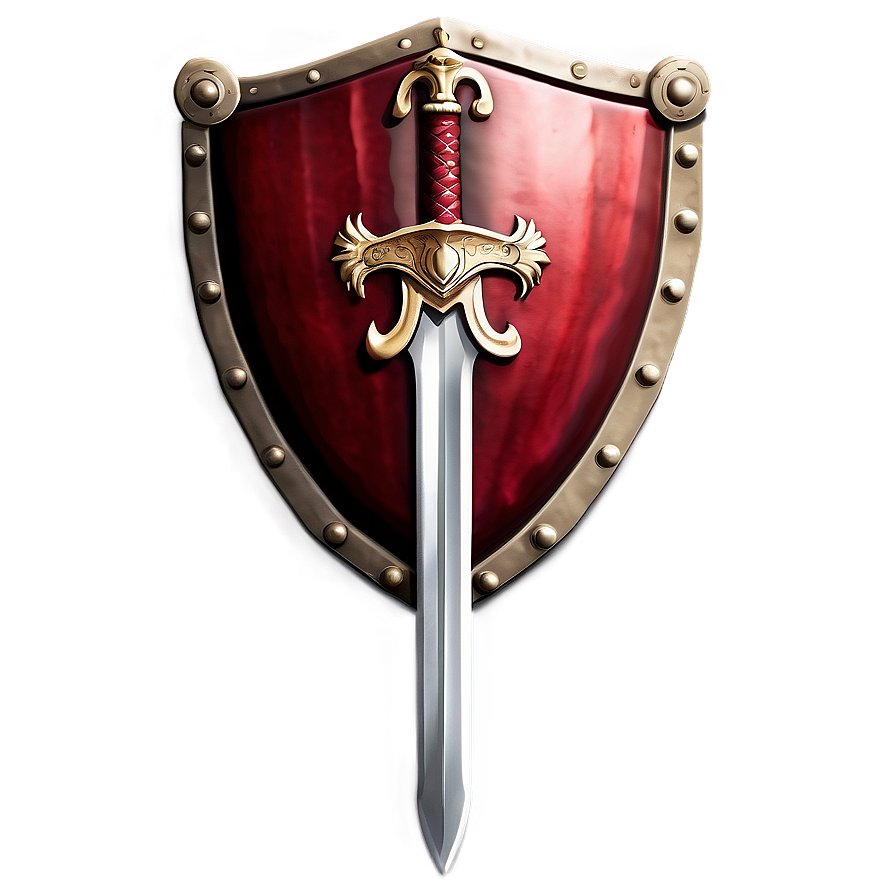 Royal Sword And Shield Emblem Png 83 PNG image