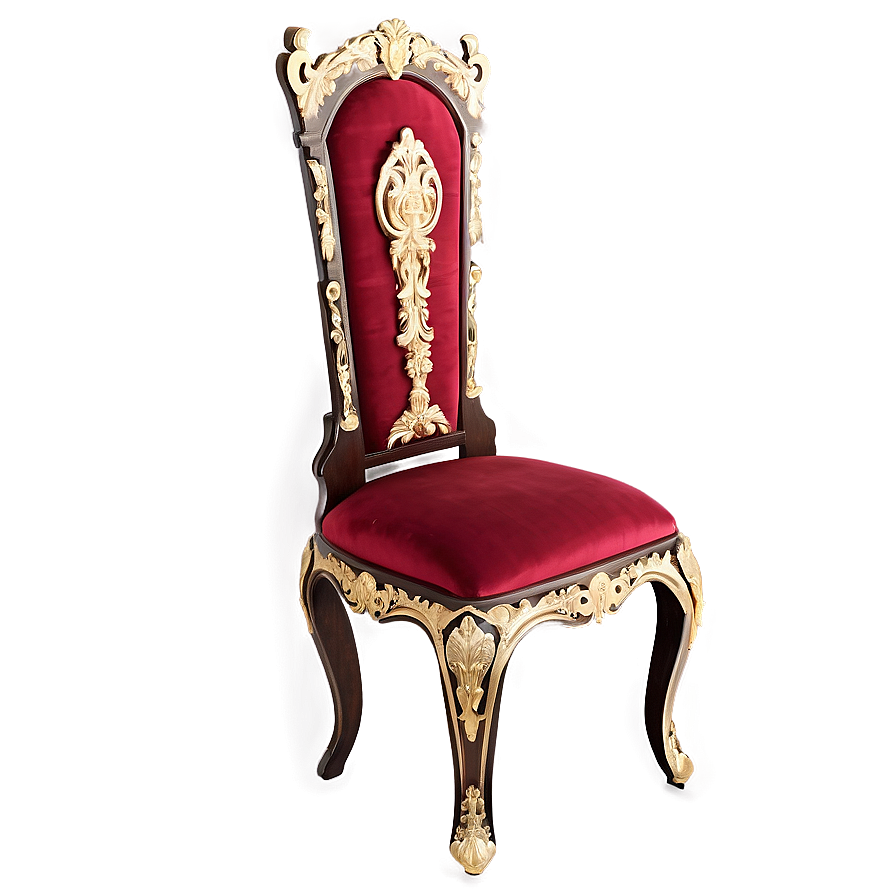 Royal Throne Chair Png 06262024 PNG image