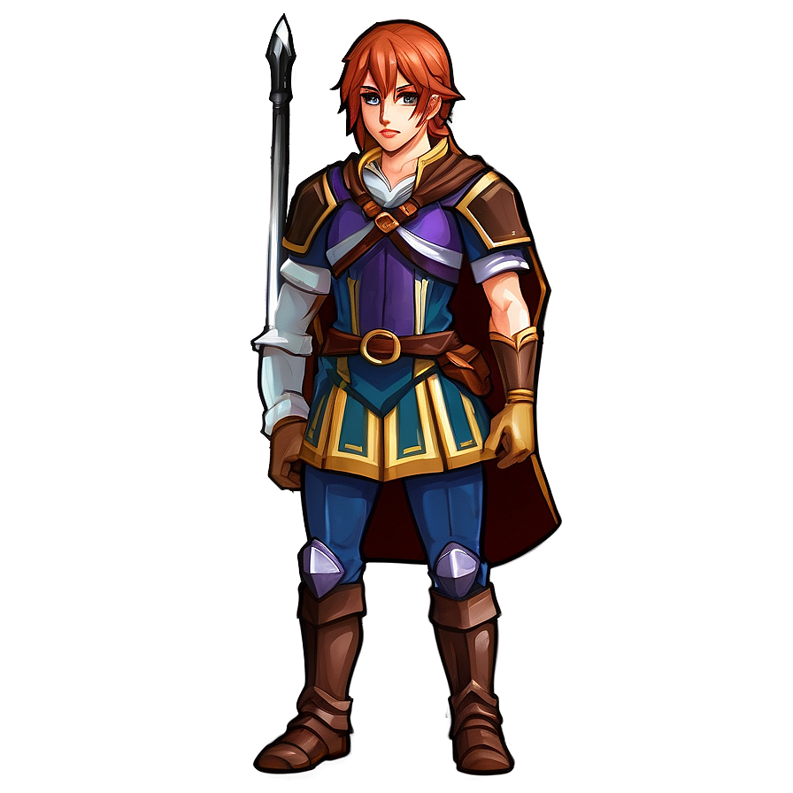 Rpg Game Character Sprite Png Hgq81 PNG image