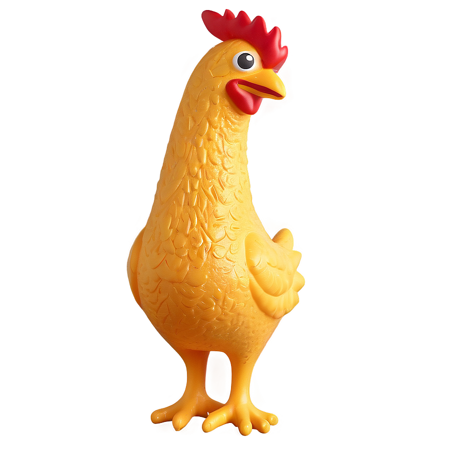 Rubber Chicken On White Background Png 31 PNG image