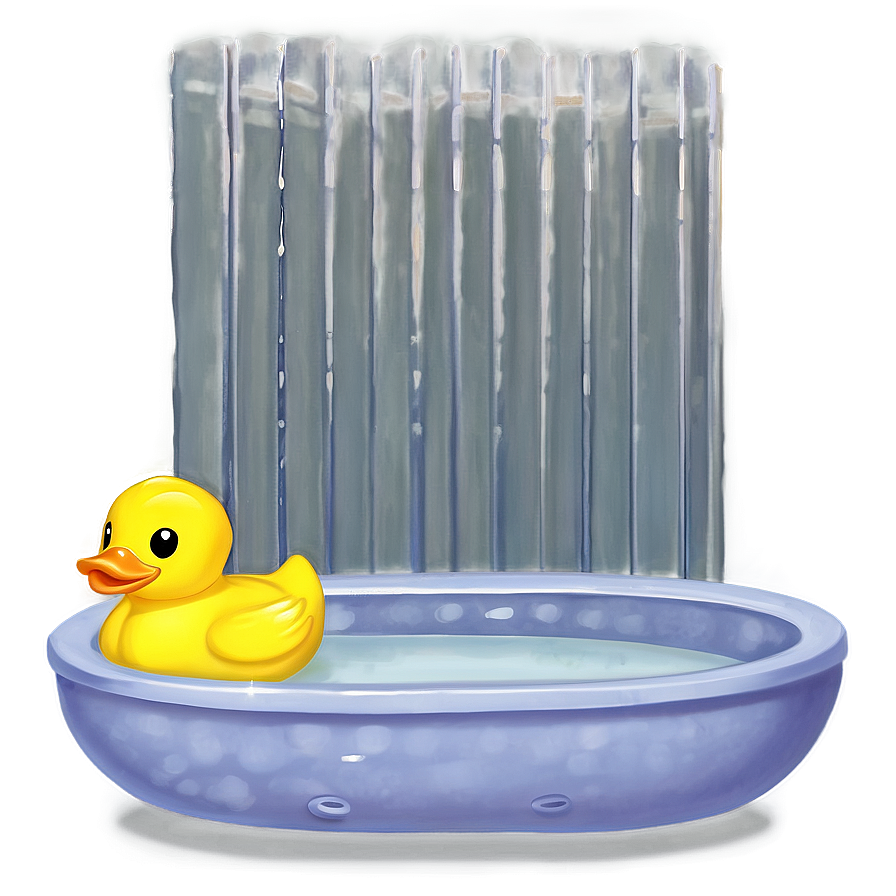 Rubber Duck In Bathtub Png 64 PNG image