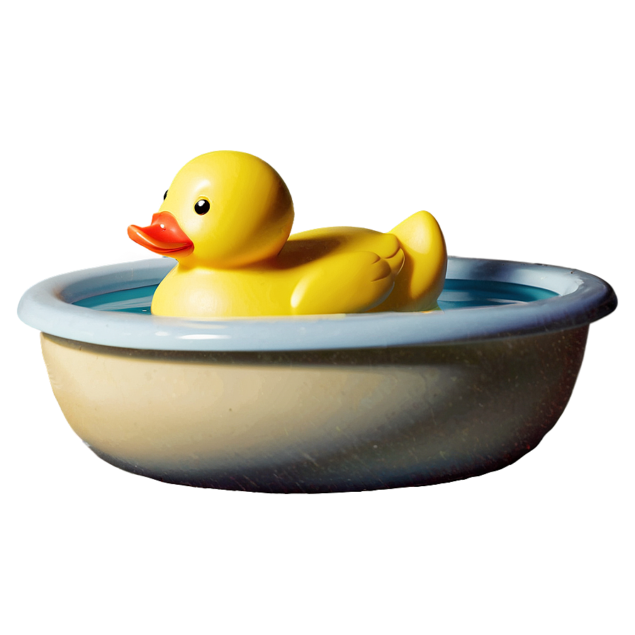 Rubber Duck In Bathtub Png Hyf PNG image