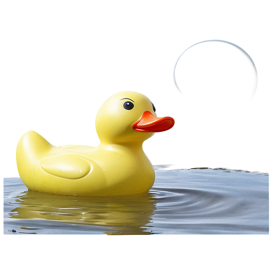 Rubber Duck In Pond Png 67 PNG image